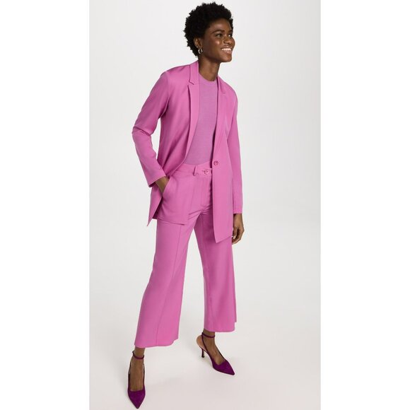 NEW Lapointe Lightweight Wool Tailoring Single Breasted Blazer Orchid Purple - Picture 1 of 16